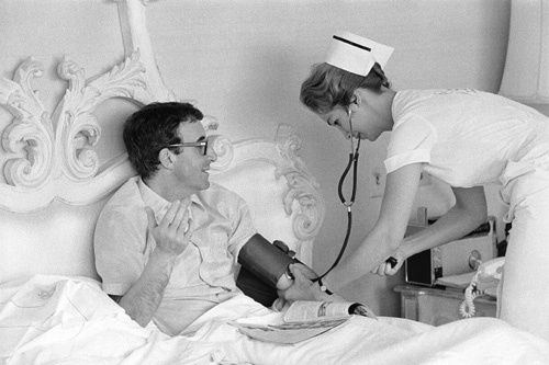 Peter Sellers recouping from his heart attack 1965 © 1978 Chester Maydole